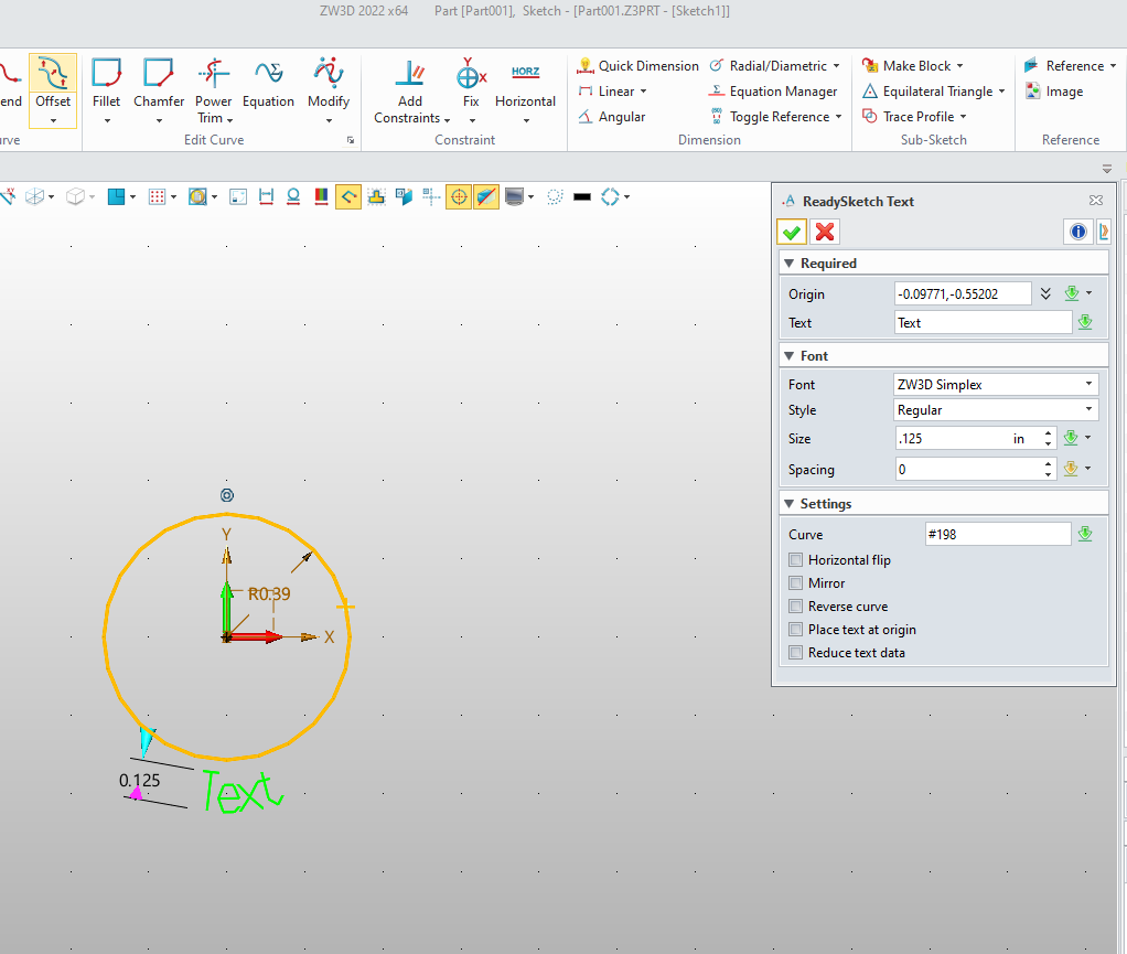 Sketch Text Convert Entities in SOLIDWORKS Workaround