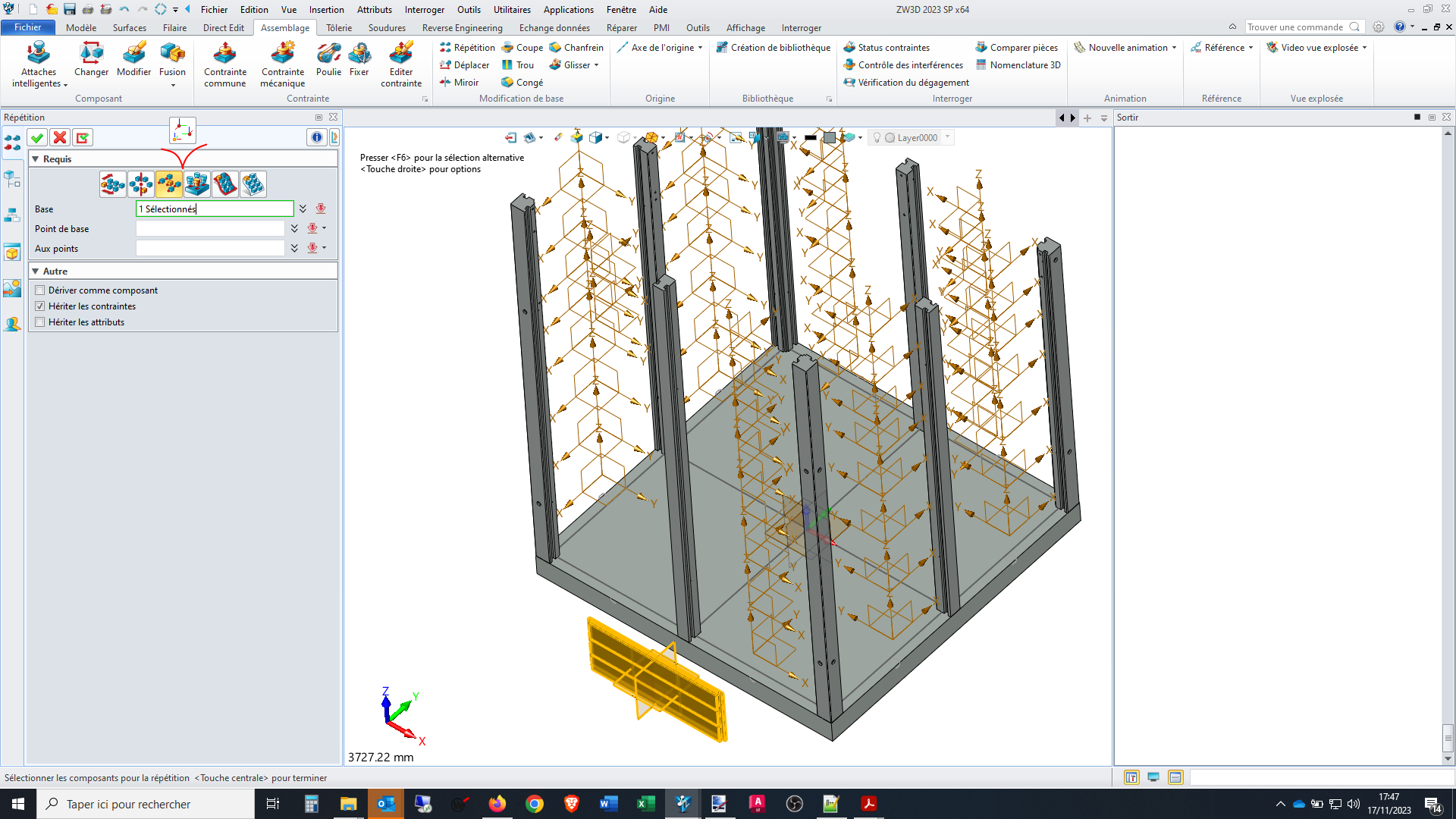 datum to datum assembly repeat